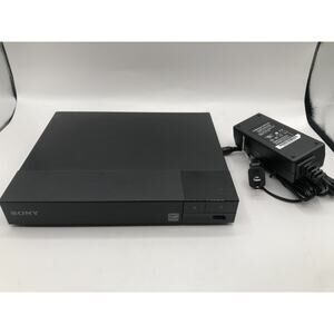 Sony BDP-S1700 Blu-Ray DVD 1080p Player W/ Power Adapter NO REMOTE - Tested